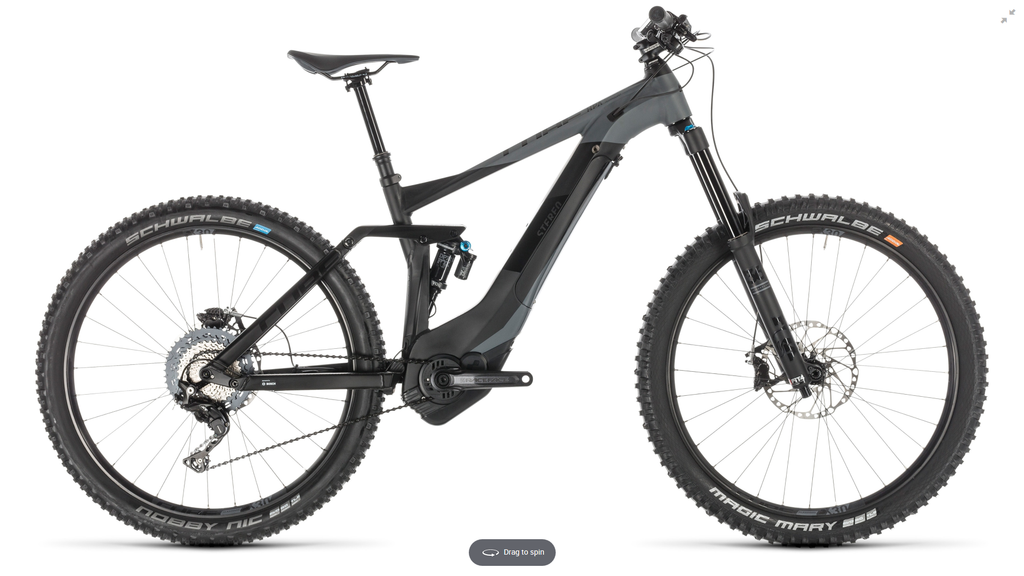 Cube STEREO HYBRID 160 SL 500 2019
