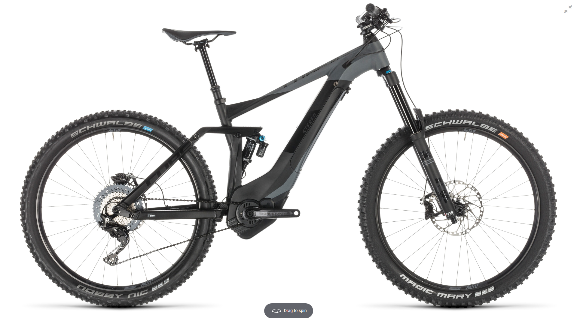 Cube STEREO HYBRID 160 SL 500 2019
