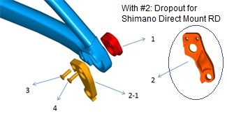 Trance 1, 2, 3 2017  Shimano Direct Mount